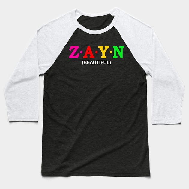 Zayn  - Beautiful. Baseball T-Shirt by Koolstudio